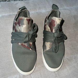 Steve Madden camouflage shoes.